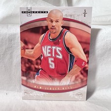 07-08 Fleer NBA Hot Prospects #56 Jason Kidd Vintage Basketball Card New Jersey