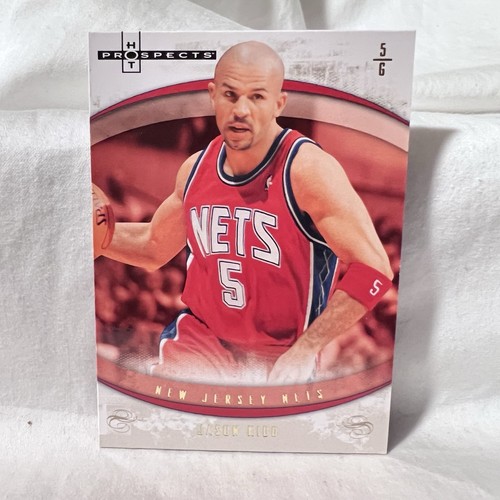 07-08 Fleer NBA Hot Prospects #56 Jason Kidd Vintage Basketball Card New Jersey - Picture 1 of 2