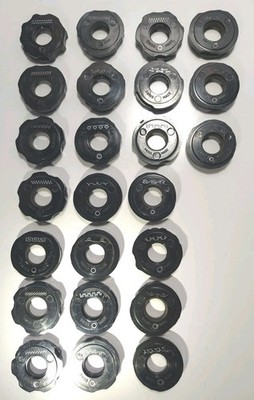 Elna Sewing Machine Stitch Cams Lot 101-124 / Case Scuffs / Cam / Sew / See Pics