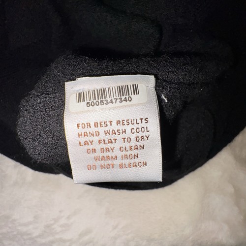 Peter Millar 1/4 Zip Pullover Youth XL Black Merino Wool Comfort Performance - Picture 3 of 7