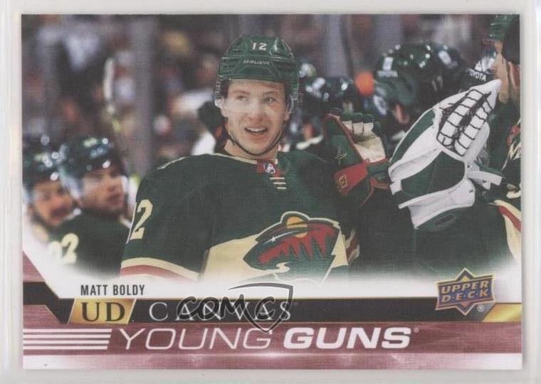 2022-23 Upper Deck Series 1 UD Canvas Young Guns Matt Boldy #C93 Rookie RC