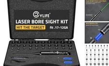  Professional Laser Bore Sight Kit with 32 Adapters fit Green Laser with Box