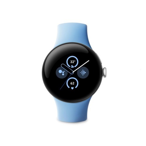Google Pixel Watch 2 AMOLED 41 mm Digitale Touch screen 4G Argento Wi-Fi GPS (sa - 第 1/5 張圖片