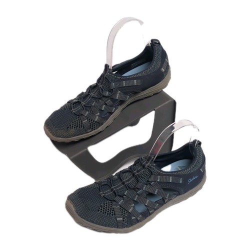 Skechers Sneakers Women 10 Reggae Fest Neap SlipOn Outdoor Lifestyles Shoes Navy - Picture 2 of 13