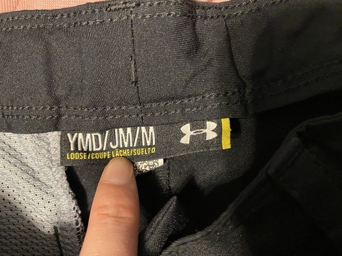 3 Under Armour Shorts Boys Youth Medium 12 Khaki, Gray, Black Performance Shorts - Picture 3 of 6