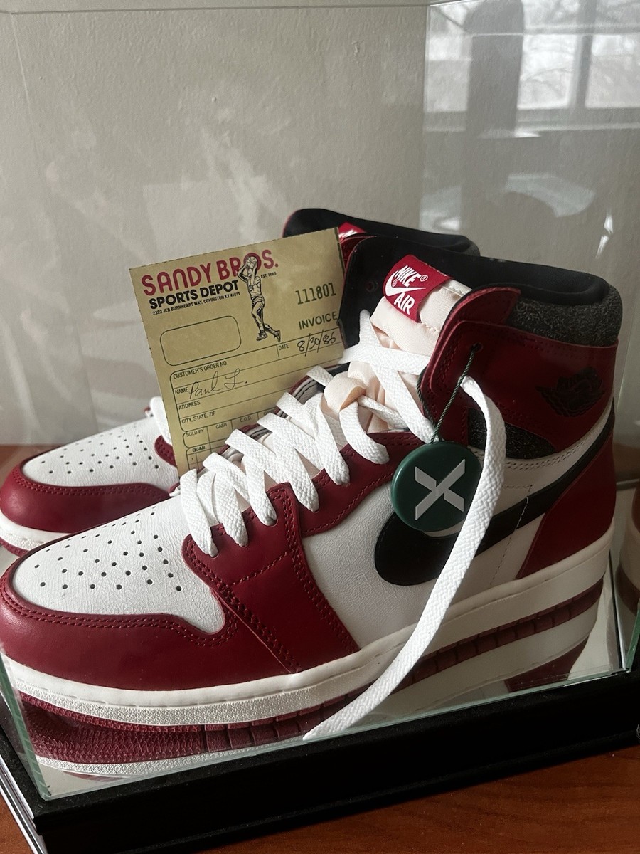 靴 NIKE AirJordan1 Lost & Found / Chicago Nike Air Jordan I 1 Retro High OG Lost & Found Chicago 2022