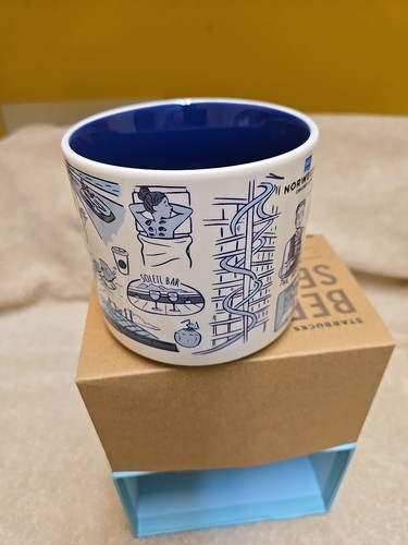 Starbucks Been There BTS Norwegian Cruise NCL Prima MUG STILL IN BOX - Picture 3 of 7
