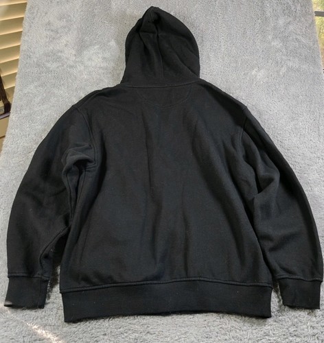 Vintage Southpole Full Zip-Up Jacket Black Grunge Size Youth L Graphic Y2K - Picture 5 of 5