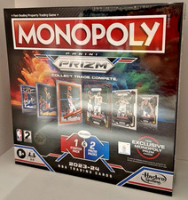 Monopoly Prizm NBA 2nd Edition Board Game 8+ Game Board Panini NBA