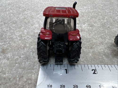 Ertl 1:64 Case 195 CVT Diecast Tractor With Cab Loose Red Lot Of 2 - Picture 6 of 7