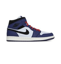 【中古】NIKE AIR JORDAN 1 MID SIGNAL BLUE Air Jordan 1 Mid SE GS Size 7Y / Womens Size 8.5 Signal Blue