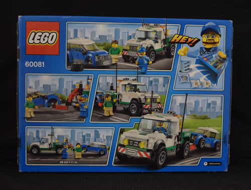 LEGO City: Camioneta Remolque (60081) SELLADA NUEVA Minifigura de Emergencia Coche Retirado - Imagen 2 de 2