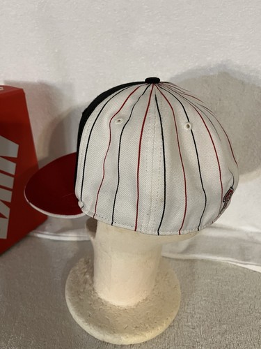 Atlanta Braves Pinstripes Coopertown Collection Baseball Cap Size 7 1/8 - Picture 7 of 15