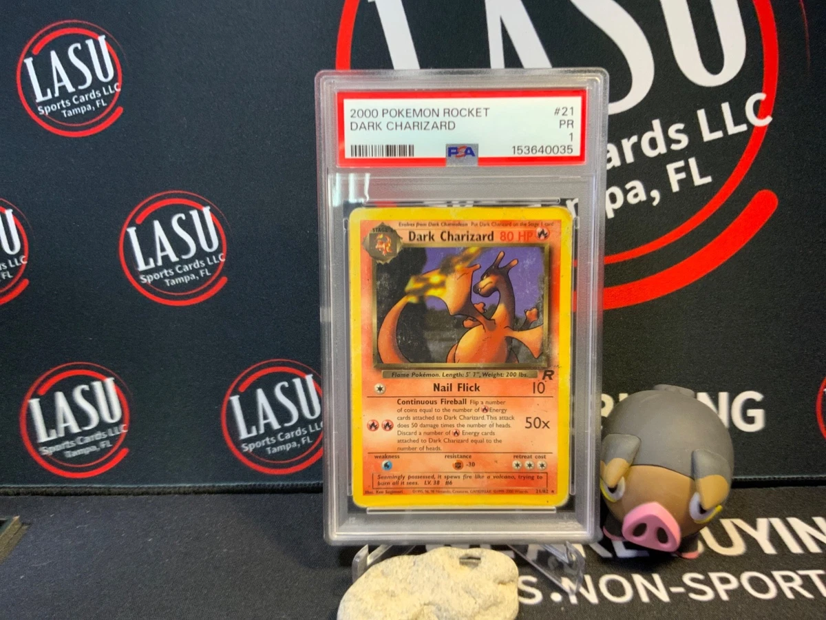 Darkness Charizard Pokémon TCG Rare Individual Collectible Card