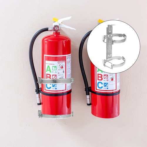 Fire Extinguisher Hanger Wall Holder Hanging Brackets Office Mounting - Picture 12 of 12