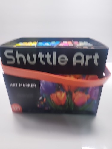 Shuttle Art 121 colori alcool 121 punta fine e scalpello, 117 - Foto 6 di 6