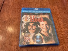 Hook (Blu-ray DVD Combo Pack, 1991) Robin Williams Dustin Hoffman - New, Sealed
