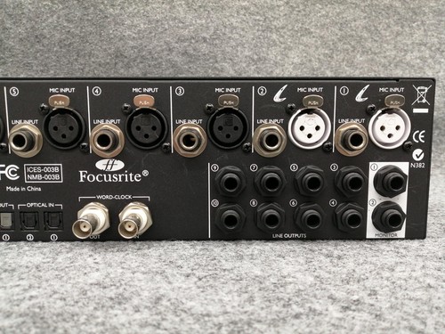 FOCUSRITE LIQUID SAFFIRE 56 FireWire Audio Interface Tested & Works 5740 - Picture 8 of 8