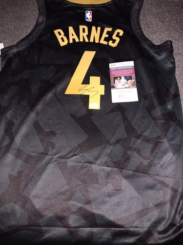Camiseta firmada por Scottie Barnes Jsa Toronto Raptors talla grande - Imagen 2 de 3