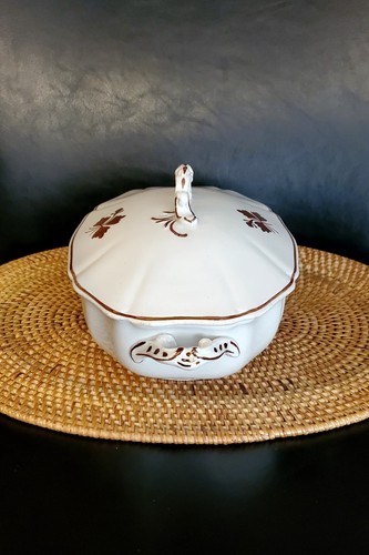 Royal Ironstone China Covered Vegetable Dish By Alfred Meakin - Picture 6 of 7