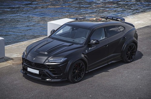 PD Wide Body Kit Real Dry Carbon Fiber Front Fender Vents Fits Lamborghini URUS - Bild 2 von 22