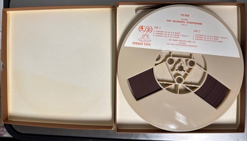 Haydn, Beecham: Salomon Symphonies Vol 1 - Nos. 93 / 98 (Reel To Reel) Y3S-3658 - Bild 3 von 3
