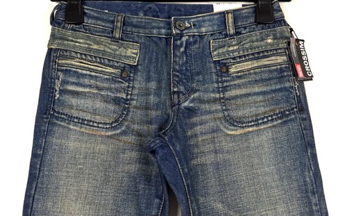 Diesel CROSSIM Bootcut Jeans Damen W25 L32 Blau Denim Hose Bootleg Vintage - Bild 3 von 7