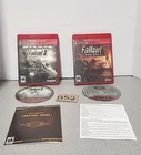 Playstation Games Lot Of 2 ~ Fallout 3 & Fallout New Vegas Ultimate Edition CIB