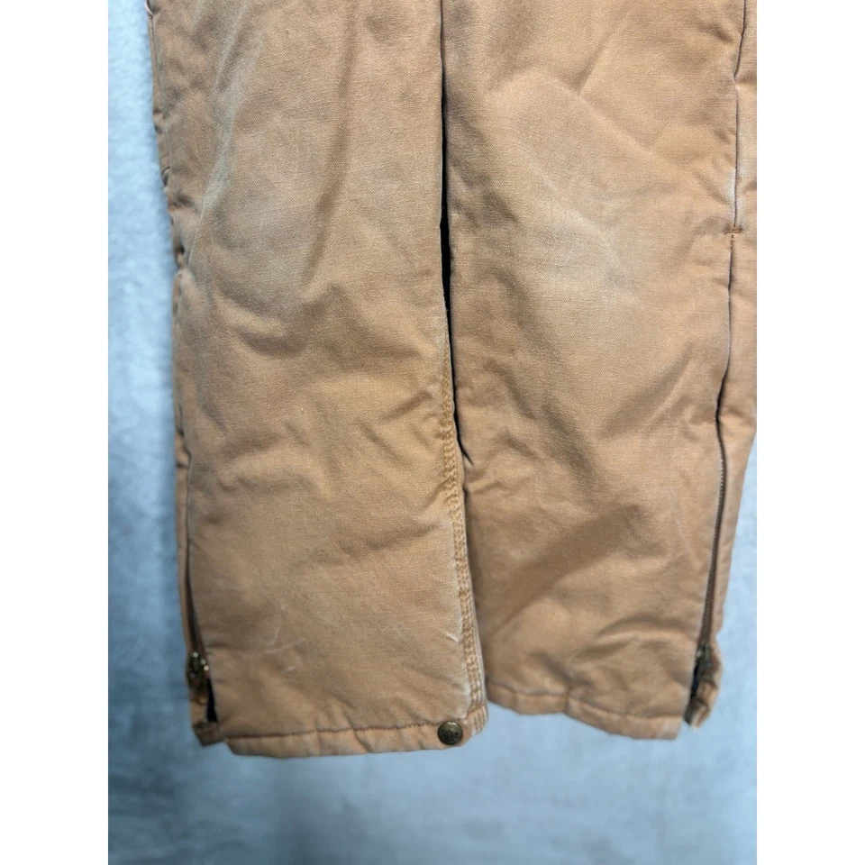 Field N Forest Tan Coveralls Snowsuit 100% Cotton Youth Small 6-8 - Image 4 of 4