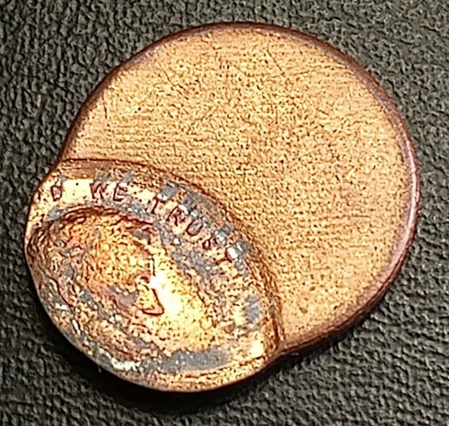FEHLERMÜNZE OFF CENTER PENNY COIN #913 Sammlung