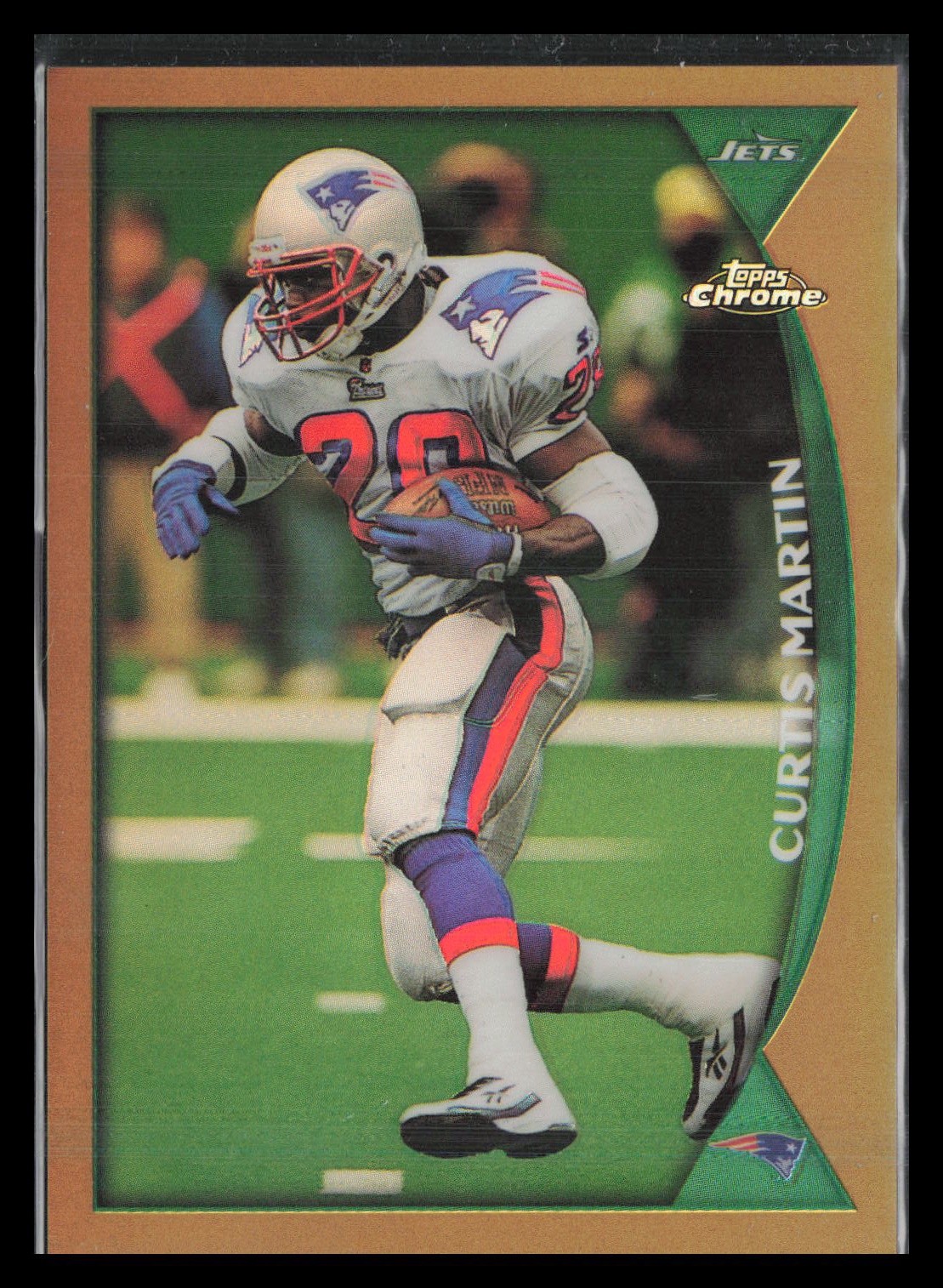1998 Topps Chrome #10 Curtis Martin Refractors