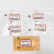 New For Honda Acura 4-Cylinder Transmission Dual Solenoid Gasket ＆ O-Rings Set