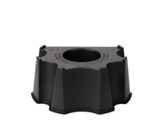 RTS Home Accents Flat Back Rain Barrel Stand, Black Color, new