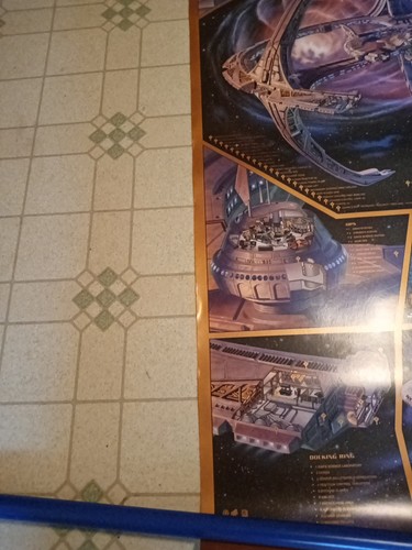 Poster tagliato SciPubTech Star Trek: Deep Space Nine #crst4 - Foto 8 di 20