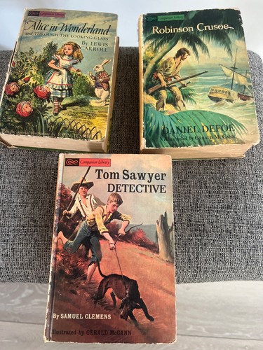 Lot of 3 Vtg Companion Library Books Classic - Picture 2 of 3