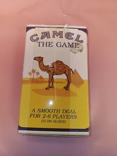 Vintage Joe Camel The Game Card  Dice A Smooth Deal Cigarette Brand