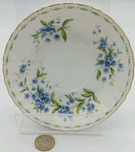 Royal Albert Bone China Forget Me Not Saucer Flower of the Month Series for July - 第 4/4 張圖片