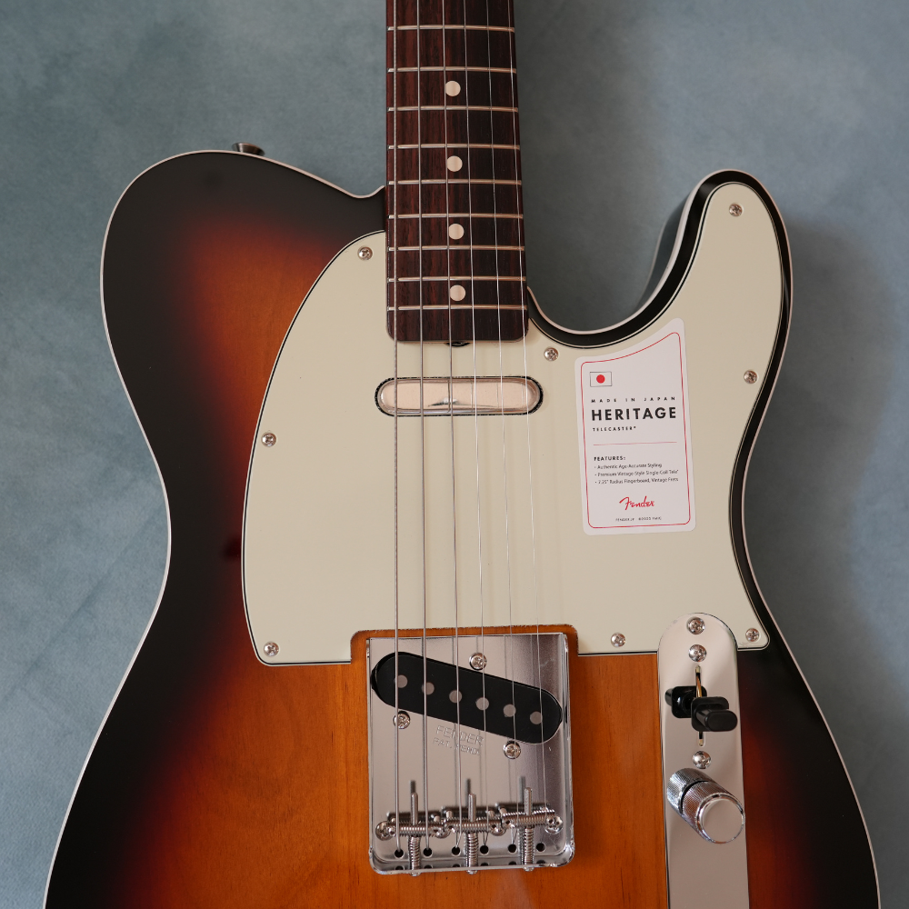 fender Japan heritage テレキャスター　サンバースト Fender Made in Japan Heritage 60s Telecaster Custom 3 Color