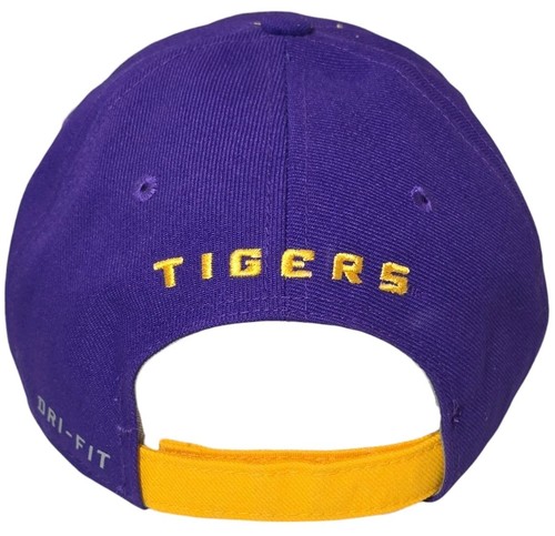 Nike LSU Tigers Legacy91 Dri Fit Adjustable Strapback Embroidered Hat Cap NWOT - Picture 5 of 13