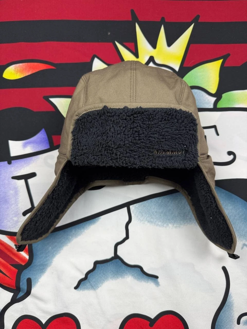 Mammut Trovat teddy fleece hat with ear flaps Size S