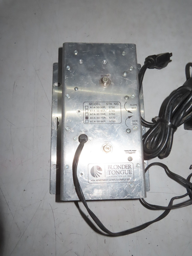 Blonder Tongue ACA-30-75R Apartment Complex Amplifier w/ 24V PSU 5770 - Picture 3 of 5
