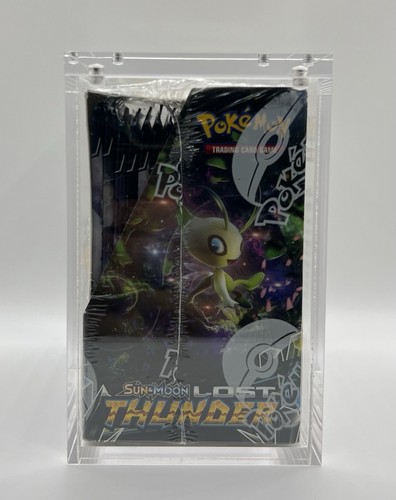 Pokemon Sun & Moon Lost Thunder Booster Box FACTORY SEALED With Acrylic Case - Bild 3 von 4