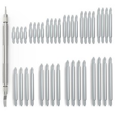 Watch Band Pins Replacement Kit with 40pcs Heavy Duty Stainless Steel Watch P...