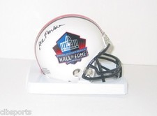 ACE PARKER signed HALL OF FAME Mini Helmet auto HOF Dodgers Giants