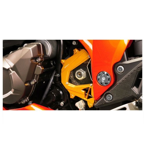 CNC Front Sprocket Cover Chain Guard For KAWASAKI Z800 2013-2019 Z750 2013-2016 - Foto 6 di 17