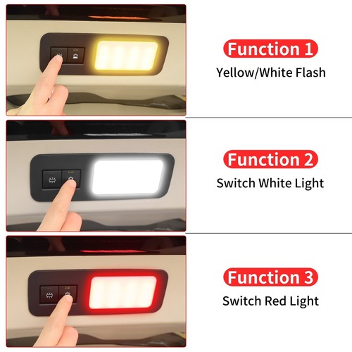 Para 2024 2025 Toyota Land Cruiser 300 portón trasero con luces de advertencia - Imagen 4 de 7