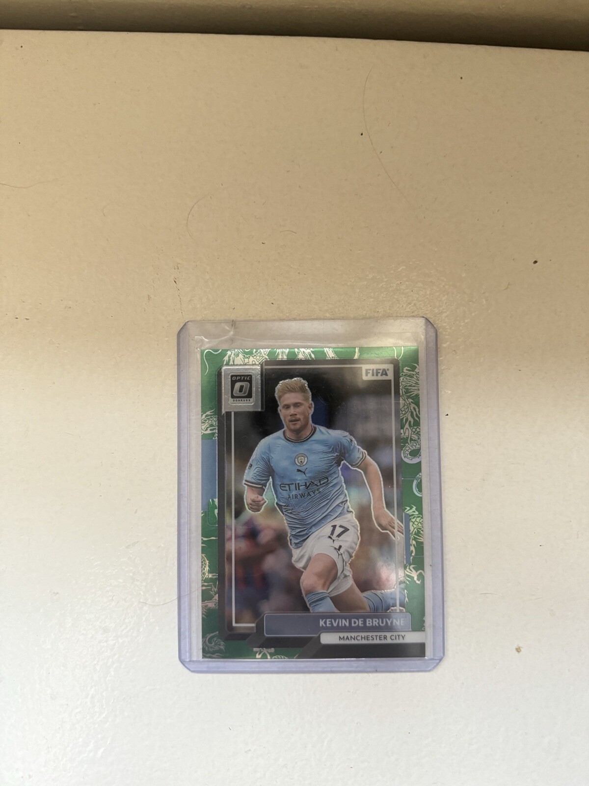 Kevin De Bruyne - #161 2022/23 Panini Donruss Optic - Dragon /8