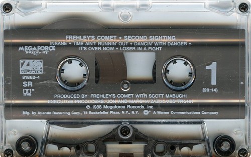 Frehley's Comet - Second Sighting (Cassette, 1988) glam metal, Ace Frehley, Kiss - Picture 4 of 6