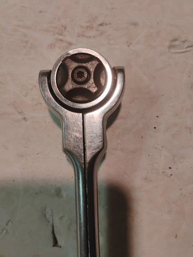 S-K 3/8" Drive Swivel Roto-Head Ratchet Model No.43875 , USA - Picture 2 of 10