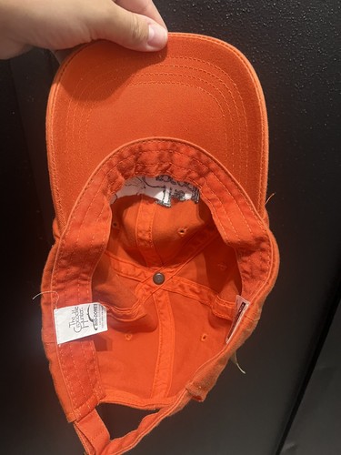 NWT Crocodile Hunter 6 Panel Cap Hat VTG Y2K Animal Planet Orange Steve Erwin - Picture 6 of 8